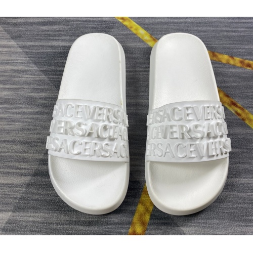 Cheap Versace Slippers For Women #1113780 Replica Wholesale [$52.00 USD] [ITEM#1113780] on Replica Versace Slippers