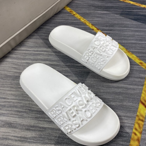 Cheap Versace Slippers For Women #1113780 Replica Wholesale [$52.00 USD] [ITEM#1113780] on Replica Versace Slippers
