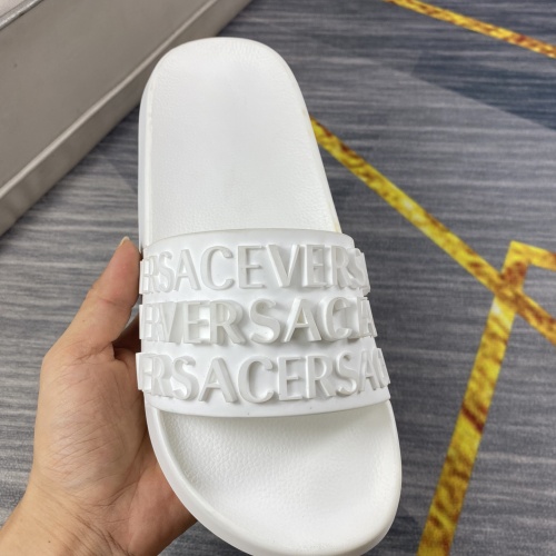 Cheap Versace Slippers For Women #1113780 Replica Wholesale [$52.00 USD] [ITEM#1113780] on Replica Versace Slippers