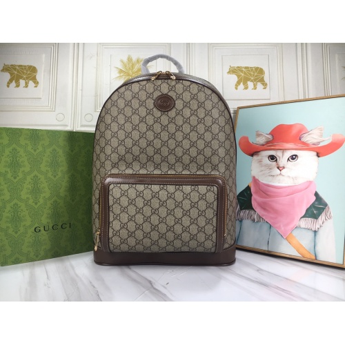 Cheap Gucci AAA Man Backpacks #1114085 Replica Wholesale [$85.00 USD] [ITEM#1114085] on Replica Gucci AAA Man Backpacks