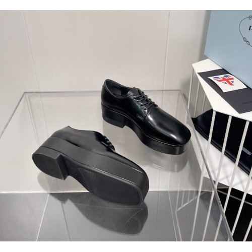 Cheap Prada Leather Shoes For Women #1114138 Replica Wholesale [$108.00 USD] [ITEM#1114138] on Replica Prada Leather Shoes