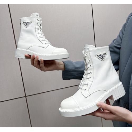 Cheap Prada Boots For Women #1114140 Replica Wholesale [$108.00 USD] [ITEM#1114140] on Replica Prada Boots