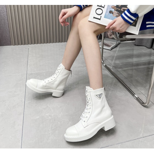 Cheap Prada Boots For Women #1114140 Replica Wholesale [$108.00 USD] [ITEM#1114140] on Replica Prada Boots