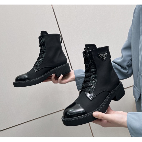 Cheap Prada Boots For Women #1114142 Replica Wholesale [$108.00 USD] [ITEM#1114142] on Replica Prada Boots