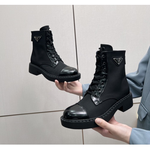 Cheap Prada Boots For Women #1114142 Replica Wholesale [$108.00 USD] [ITEM#1114142] on Replica Prada Boots