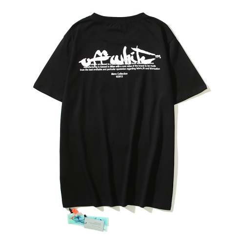 Cheap Off-White T-Shirts Short Sleeved For Unisex #1114534 Replica Wholesale [$27.00 USD] [ITEM#1114534] on Replica Off-White T-Shirts