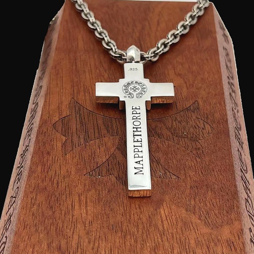 Cheap Chrome Hearts Necklaces #1114782 Replica Wholesale [$48.00 USD] [ITEM#1114782] on Replica Chrome Hearts Necklaces