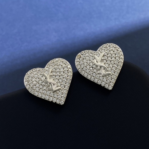 Cheap Yves Saint Laurent YSL Earrings For Women #1115099 Replica Wholesale [$32.00 USD] [ITEM#1115099] on Replica Yves Saint Laurent YSL Earrings