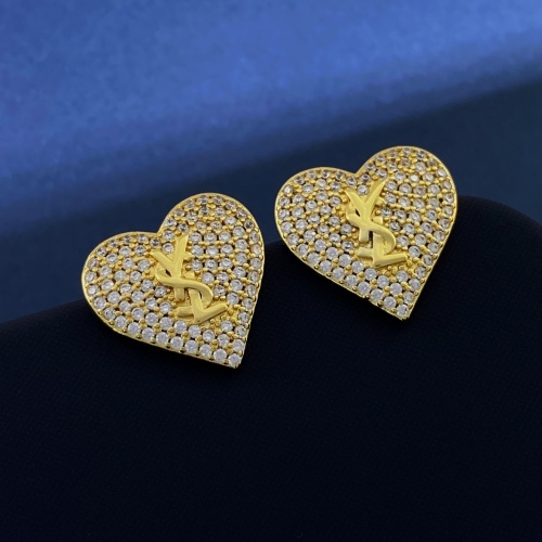Cheap Yves Saint Laurent YSL Earrings For Women #1115100 Replica Wholesale [$32.00 USD] [ITEM#1115100] on Replica Yves Saint Laurent YSL Earrings