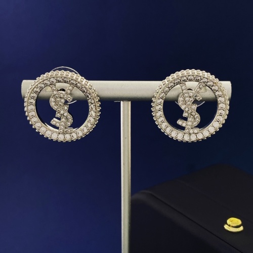 Cheap Yves Saint Laurent YSL Earrings For Women #1115114 Replica Wholesale [$32.00 USD] [ITEM#1115114] on Replica Yves Saint Laurent YSL Earrings