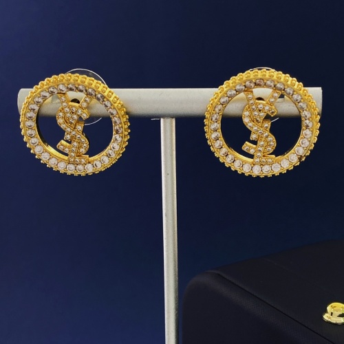 Cheap Yves Saint Laurent YSL Earrings For Women #1115115 Replica Wholesale [$32.00 USD] [ITEM#1115115] on Replica Yves Saint Laurent YSL Earrings