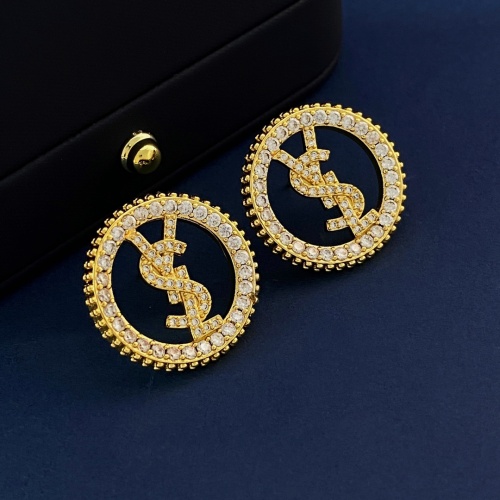 Cheap Yves Saint Laurent YSL Earrings For Women #1115115 Replica Wholesale [$32.00 USD] [ITEM#1115115] on Replica Yves Saint Laurent YSL Earrings