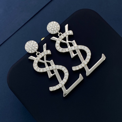Cheap Yves Saint Laurent YSL Earrings For Women #1115131 Replica Wholesale [$34.00 USD] [ITEM#1115131] on Replica Yves Saint Laurent YSL Earrings