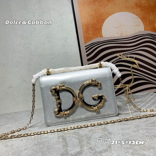 Cheap Dolce &amp; Gabbana D&amp;G AAA Quality Messenger Bags For Women #1115324 Replica Wholesale [$105.00 USD] [ITEM#1115324] on Replica Dolce &amp; Gabbana D&amp;G AAA Quality Messenger Bags