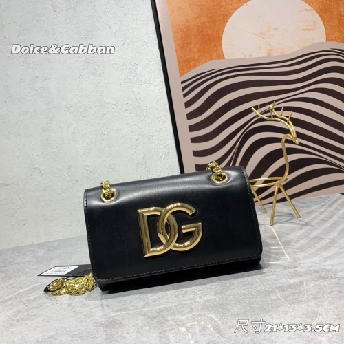 Cheap Dolce &amp; Gabbana D&amp;G AAA Quality Messenger Bags For Women #1115352 Replica Wholesale [$98.00 USD] [ITEM#1115352] on Replica Dolce &amp; Gabbana D&amp;G AAA Quality Messenger Bags