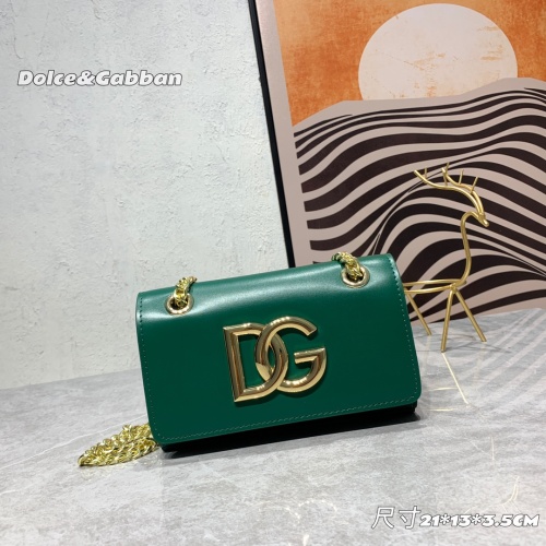 Cheap Dolce &amp; Gabbana D&amp;G AAA Quality Messenger Bags For Women #1115353 Replica Wholesale [$98.00 USD] [ITEM#1115353] on Replica Dolce &amp; Gabbana D&amp;G AAA Quality Messenger Bags
