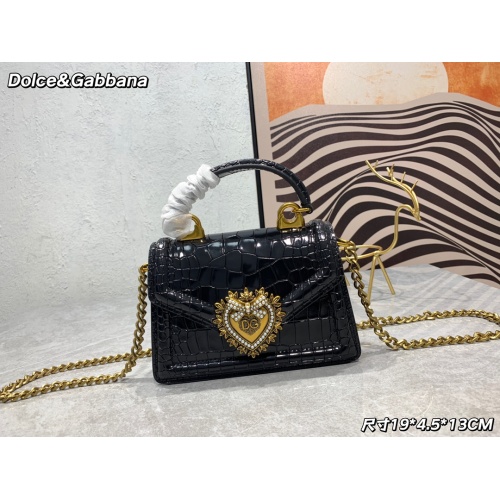 Cheap Dolce &amp; Gabbana D&amp;G AAA Quality Messenger Bags For Women #1115358 Replica Wholesale [$108.00 USD] [ITEM#1115358] on Replica Dolce &amp; Gabbana D&amp;G AAA Quality Messenger Bags