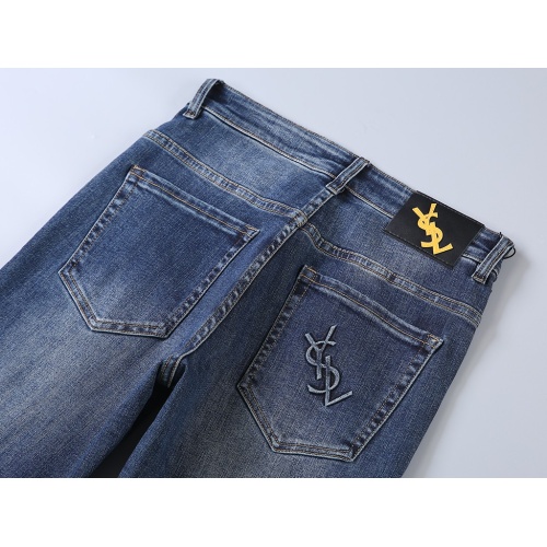 Cheap Yves Saint Laurent YSL Jeans For Men #1115515 Replica Wholesale [$42.00 USD] [ITEM#1115515] on Replica Yves Saint Laurent YSL Jeans