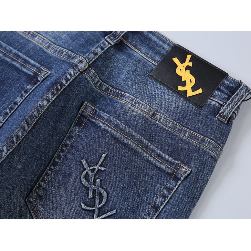 Cheap Yves Saint Laurent YSL Jeans For Men #1115515 Replica Wholesale [$42.00 USD] [ITEM#1115515] on Replica Yves Saint Laurent YSL Jeans
