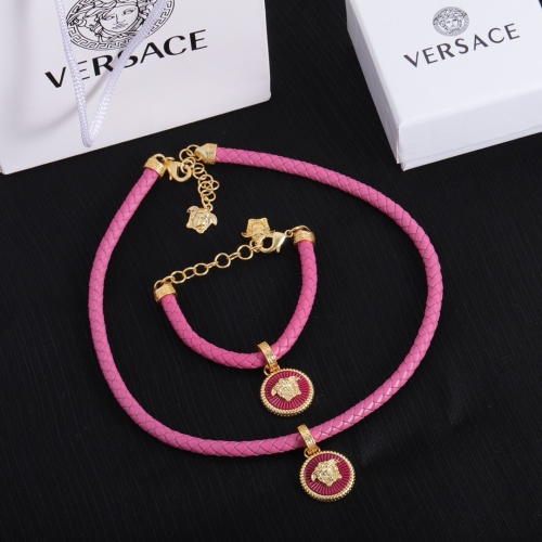 Cheap Versace Jewelry Set #1115728 Replica Wholesale [$52.00 USD] [ITEM#1115728] on Replica Versace Jewelry Set