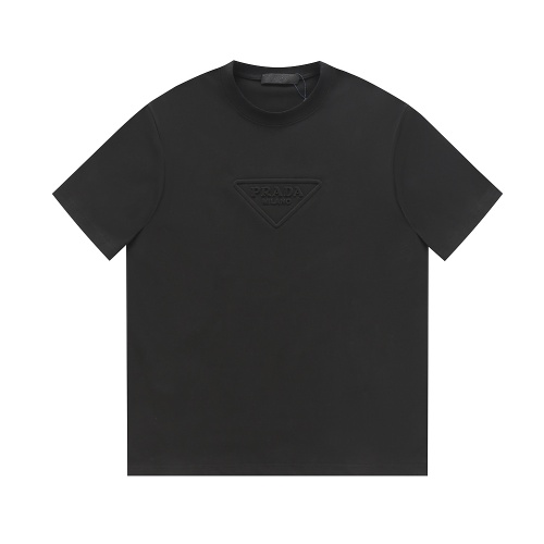 Cheap Prada T-Shirts Short Sleeved For Men #1116468 Replica Wholesale [$40.00 USD] [ITEM#1116468] on Replica Prada T-Shirts