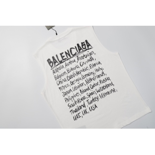 Cheap Balenciaga T-Shirts Sleeveless For Unisex #1116711 Replica Wholesale [$40.00 USD] [ITEM#1116711] on Replica Balenciaga T-Shirts