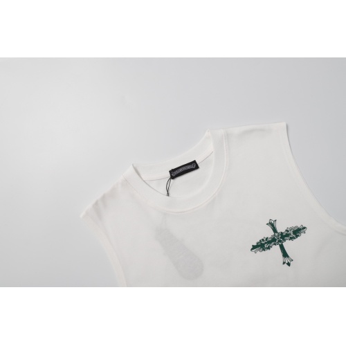 Cheap Chrome Hearts T-Shirts Sleeveless For Unisex #1116719 Replica Wholesale [$40.00 USD] [ITEM#1116719] on Replica Chrome Hearts T-Shirts