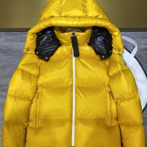 Cheap Moncler Down Feather Coat Long Sleeved For Unisex #1116761 Replica Wholesale [$155.00 USD] [ITEM#1116761] on Replica Moncler Down Feather Coat
