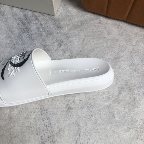 Cheap Alexander McQueen Slippers For Men #1116798 Replica Wholesale [$52.00 USD] [ITEM#1116798] on Replica Alexander McQueen Slippers