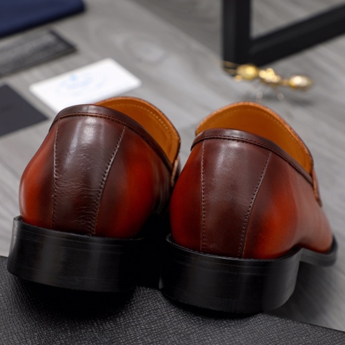 Cheap Prada Leather Shoes For Men #1116897 Replica Wholesale [$92.00 USD] [ITEM#1116897] on Replica Prada Leather Shoes