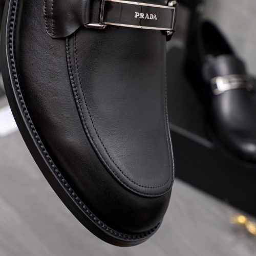 Cheap Prada Leather Shoes For Men #1116898 Replica Wholesale [$92.00 USD] [ITEM#1116898] on Replica Prada Leather Shoes