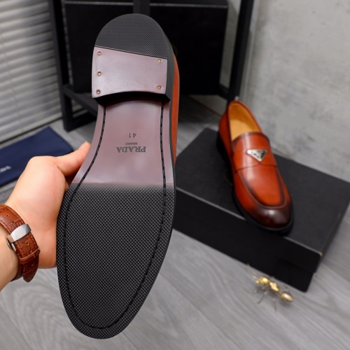Cheap Prada Leather Shoes For Men #1116899 Replica Wholesale [$92.00 USD] [ITEM#1116899] on Replica Prada Leather Shoes