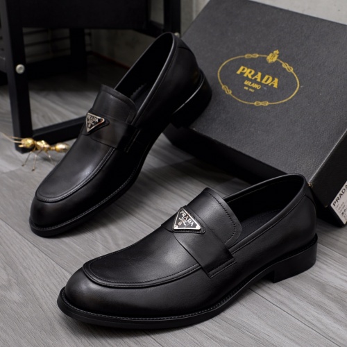 Cheap Prada Leather Shoes For Men #1116900 Replica Wholesale [$92.00 USD] [ITEM#1116900] on Replica Prada Leather Shoes