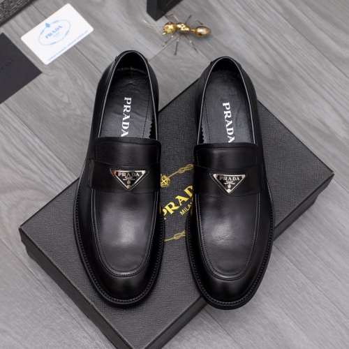 Cheap Prada Leather Shoes For Men #1116900 Replica Wholesale [$92.00 USD] [ITEM#1116900] on Replica Prada Leather Shoes