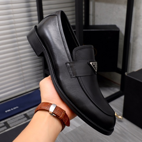 Cheap Prada Leather Shoes For Men #1116900 Replica Wholesale [$92.00 USD] [ITEM#1116900] on Replica Prada Leather Shoes
