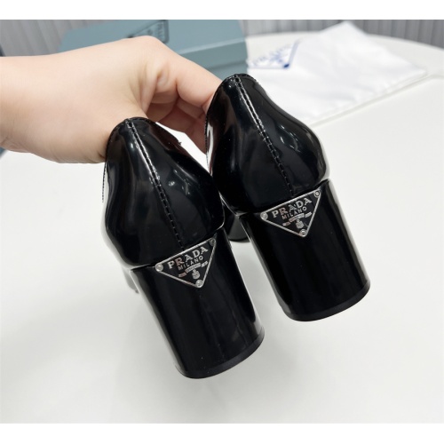 Cheap Prada High-heeled Shoes For Women #1116931 Replica Wholesale [$115.00 USD] [ITEM#1116931] on Replica Prada High-heeled Shoes