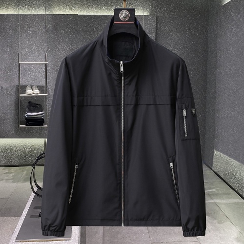 Cheap Prada New Jackets Long Sleeved For Men #1116972 Replica Wholesale [$115.00 USD] [ITEM#1116972] on Replica Prada Jackets