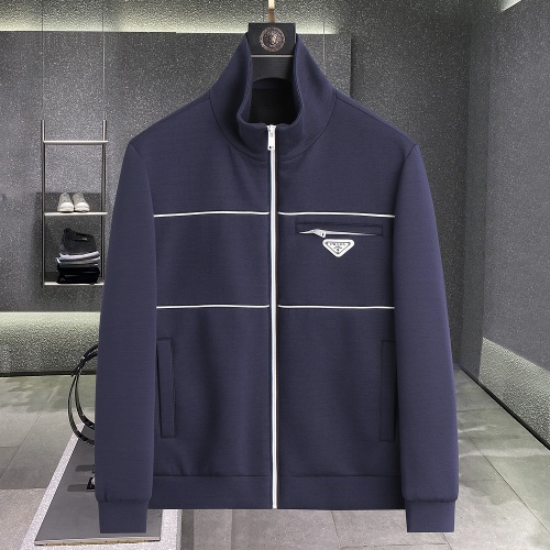 Cheap Prada New Jackets Long Sleeved For Men #1116978 Replica Wholesale [$115.00 USD] [ITEM#1116978] on Replica Prada Jackets