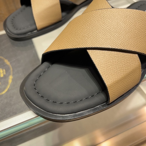 Cheap Prada Slippers For Men #1117006 Replica Wholesale [$56.00 USD] [ITEM#1117006] on Replica Prada Slippers