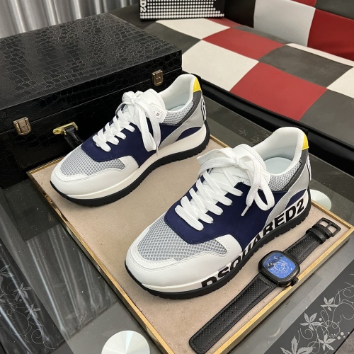 Cheap Dsquared Casual Shoes For Men #1117294 Replica Wholesale [$88.00 USD] [ITEM#1117294] on Replica Dsquared Casual Shoes
