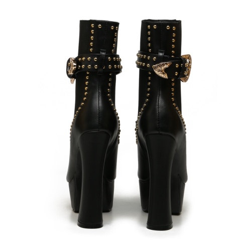 Cheap Versace Boots For Women #1117357 Replica Wholesale [$125.00 USD] [ITEM#1117357] on Replica Versace Boots