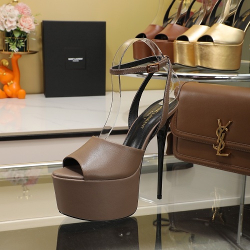 Cheap Yves Saint Laurent YSL Sandal For Women #1117473 Replica Wholesale [$135.00 USD] [ITEM#1117473] on Replica Yves Saint Laurent YSL Sandal