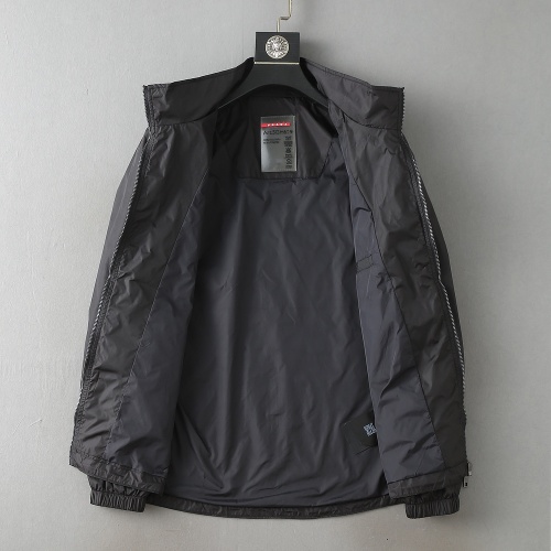 Cheap Prada Jackets Long Sleeved For Men #1117493 Replica Wholesale [$118.00 USD] [ITEM#1117493] on Replica Prada Coat &amp; Jackets
