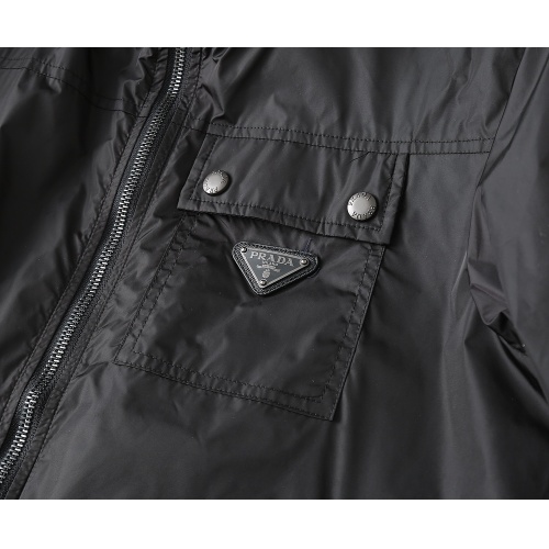 Cheap Prada Jackets Long Sleeved For Men #1117493 Replica Wholesale [$118.00 USD] [ITEM#1117493] on Replica Prada Coat &amp; Jackets