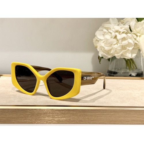 Cheap Off-White AAA Quality Sunglasses #1118383 Replica Wholesale [$64.00 USD] [ITEM#1118383] on Replica Off-White AAA Quality Sunglasses