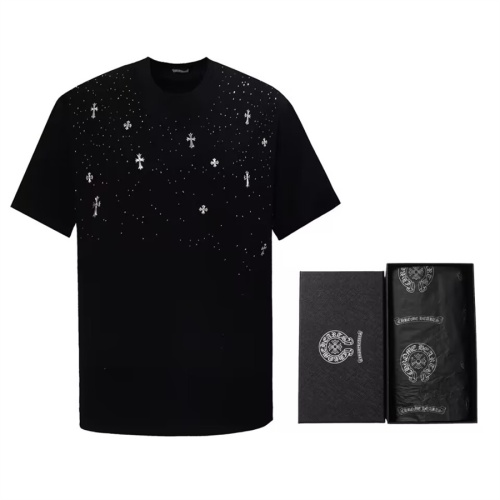 Cheap Chrome Hearts T-Shirts Short Sleeved For Unisex #1118395 Replica Wholesale [$52.00 USD] [ITEM#1118395] on Replica Chrome Hearts T-Shirts