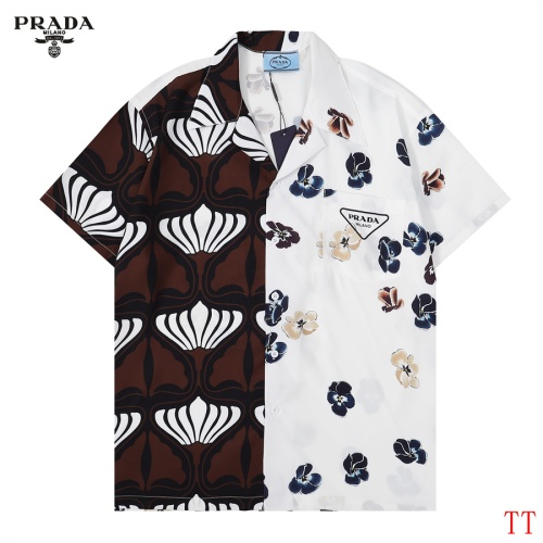 Cheap Prada Shirts Short Sleeved For Men #1118567 Replica Wholesale [$32.00 USD] [ITEM#1118567] on Replica Prada Shirts
