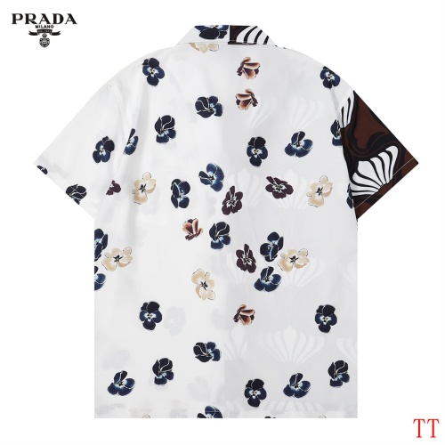 Cheap Prada Shirts Short Sleeved For Men #1118567 Replica Wholesale [$32.00 USD] [ITEM#1118567] on Replica Prada Shirts