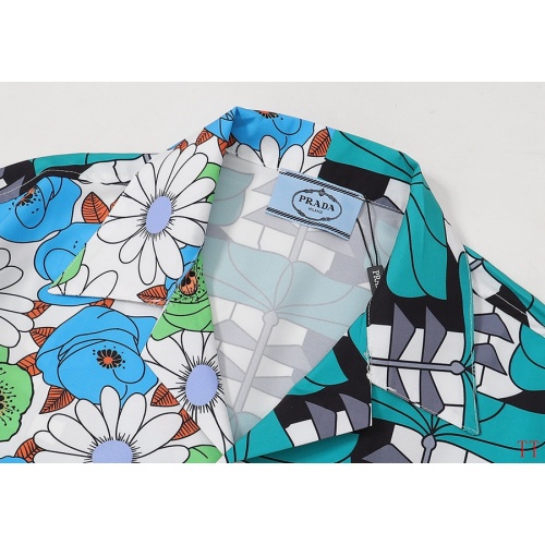 Cheap Prada Shirts Short Sleeved For Men #1118571 Replica Wholesale [$32.00 USD] [ITEM#1118571] on Replica Prada Shirts
