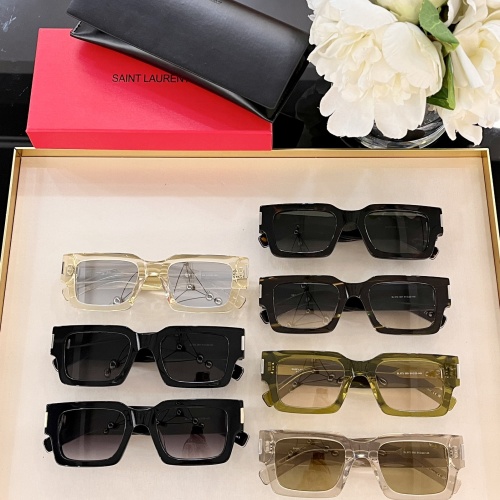 Cheap Yves Saint Laurent YSL AAA Quality Sunglasses #1118596 Replica Wholesale [$60.00 USD] [ITEM#1118596] on Replica Yves Saint Laurent YSL AAA Quality Sunglasses